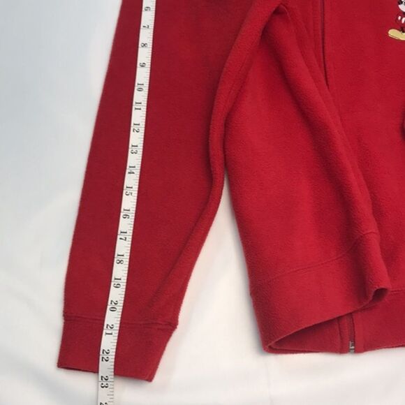 Mickey & Minnie Mouse Fleece Hoodie Jacket Sz. medium - Picture 8 of 12